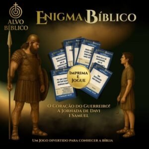 ENIGMA BÍBLICO – CRONOLOGIA – 64 Cartas | 3 Modos de Jogo