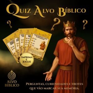 QUIZ ALVO BÍBLICO – 64 Perguntas | 5 Modos de Jogo